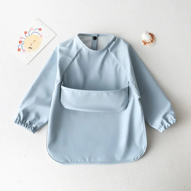 Pastel Waterproof Smock Bib
