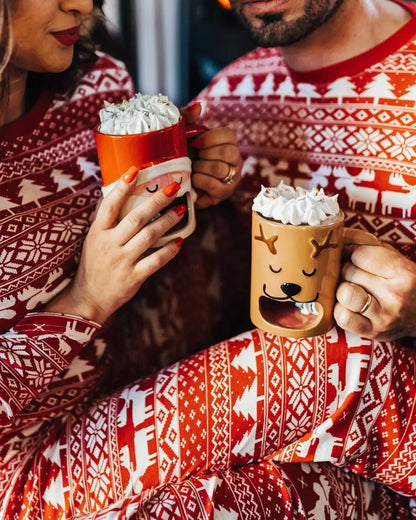 Christmas Red Matching Family Pyjamas