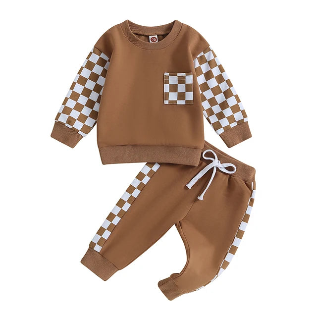 Checkerboard Pocket 2pc Set