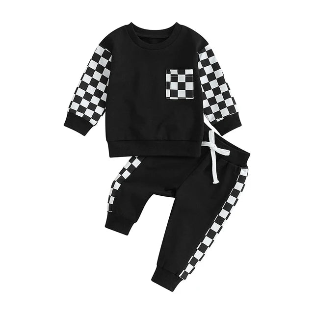 Checkerboard Pocket 2pc Set