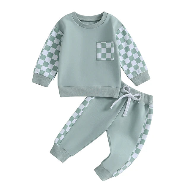 Checkerboard Pocket 2pc Set