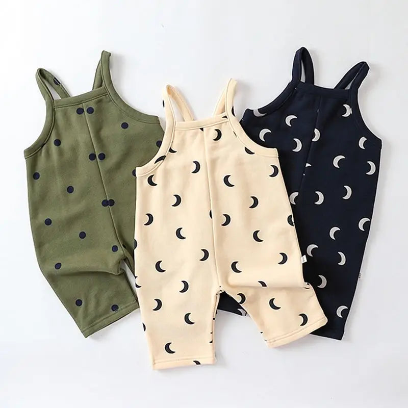 Crescent Moon Dungarees