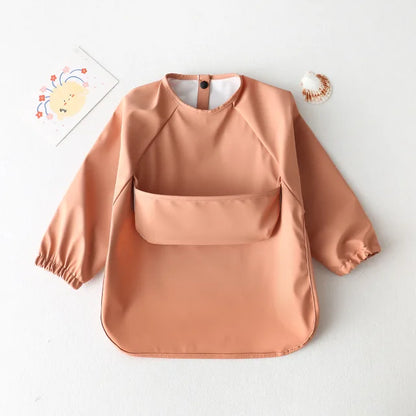 Pastel Waterproof Smock Bib