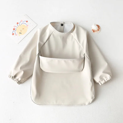 Pastel Waterproof Smock Bib