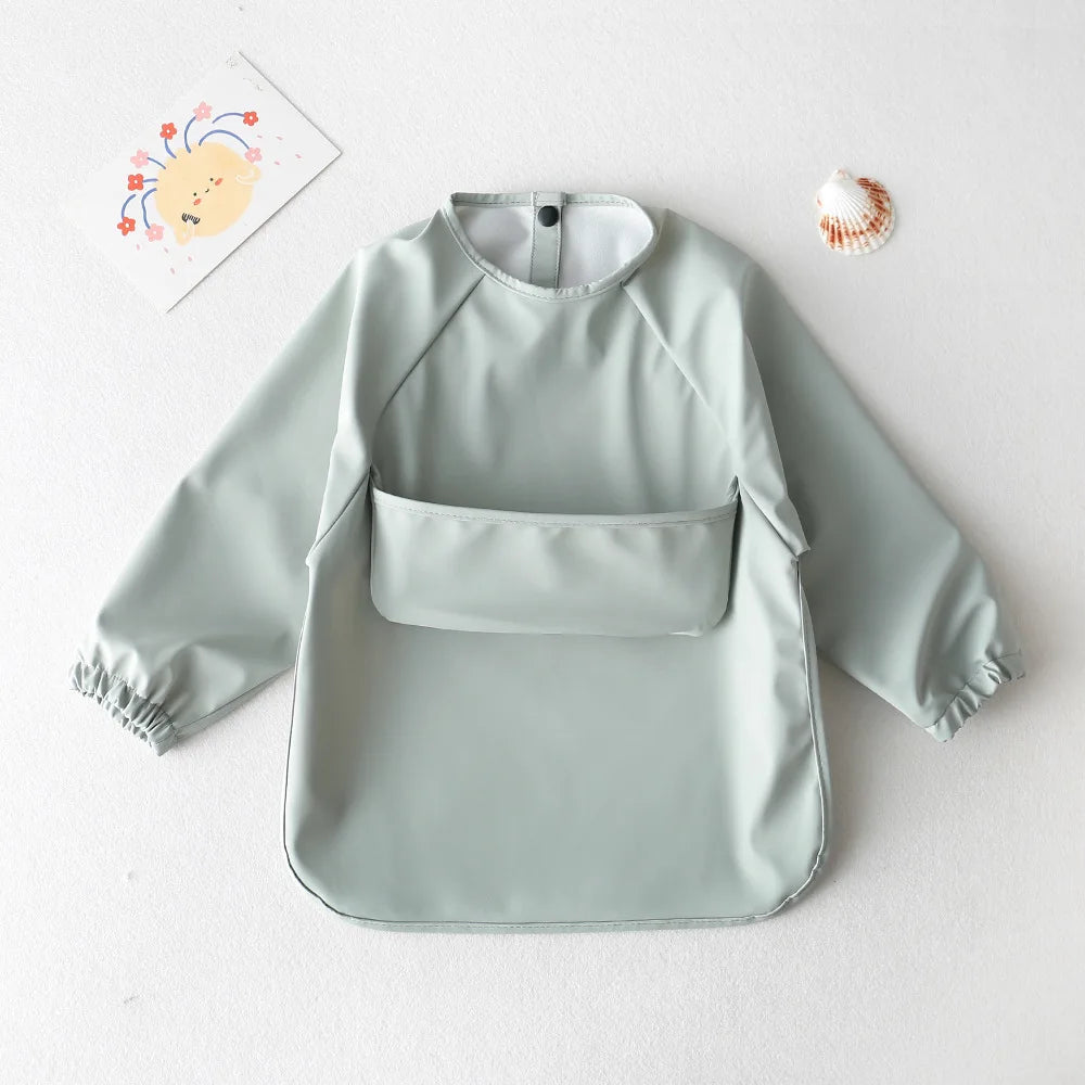 Pastel Waterproof Smock Bib