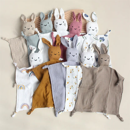 Cotton Muslin Bunny Comforter