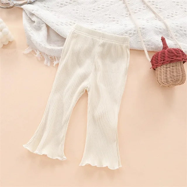 Ribbed Flare Leggings