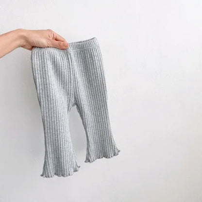 Ribbed Flare Leggings