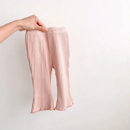 Ribbed Flare Leggings