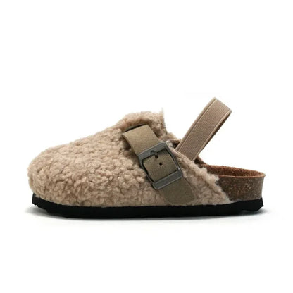 Fleece Clog Slipper Shoes