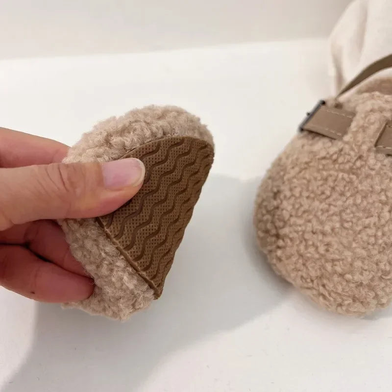 Fleece Clog Slipper Shoes