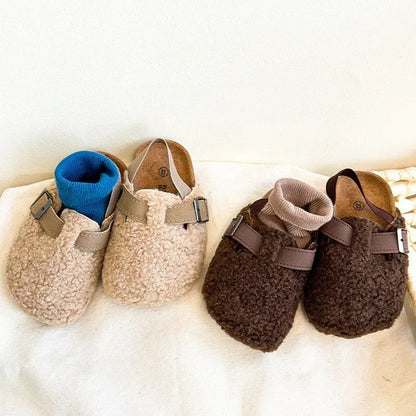 Fleece Clog Slipper Shoes