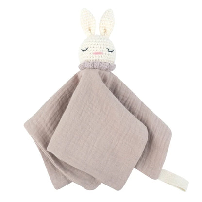 Crochet Rabbit Muslin Comforter