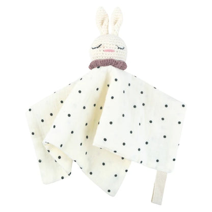 Crochet Rabbit Muslin Comforter