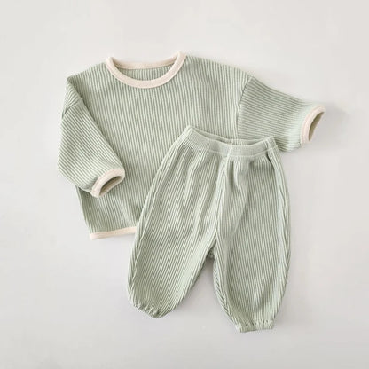 Waffle Tracksuit 2pc Set