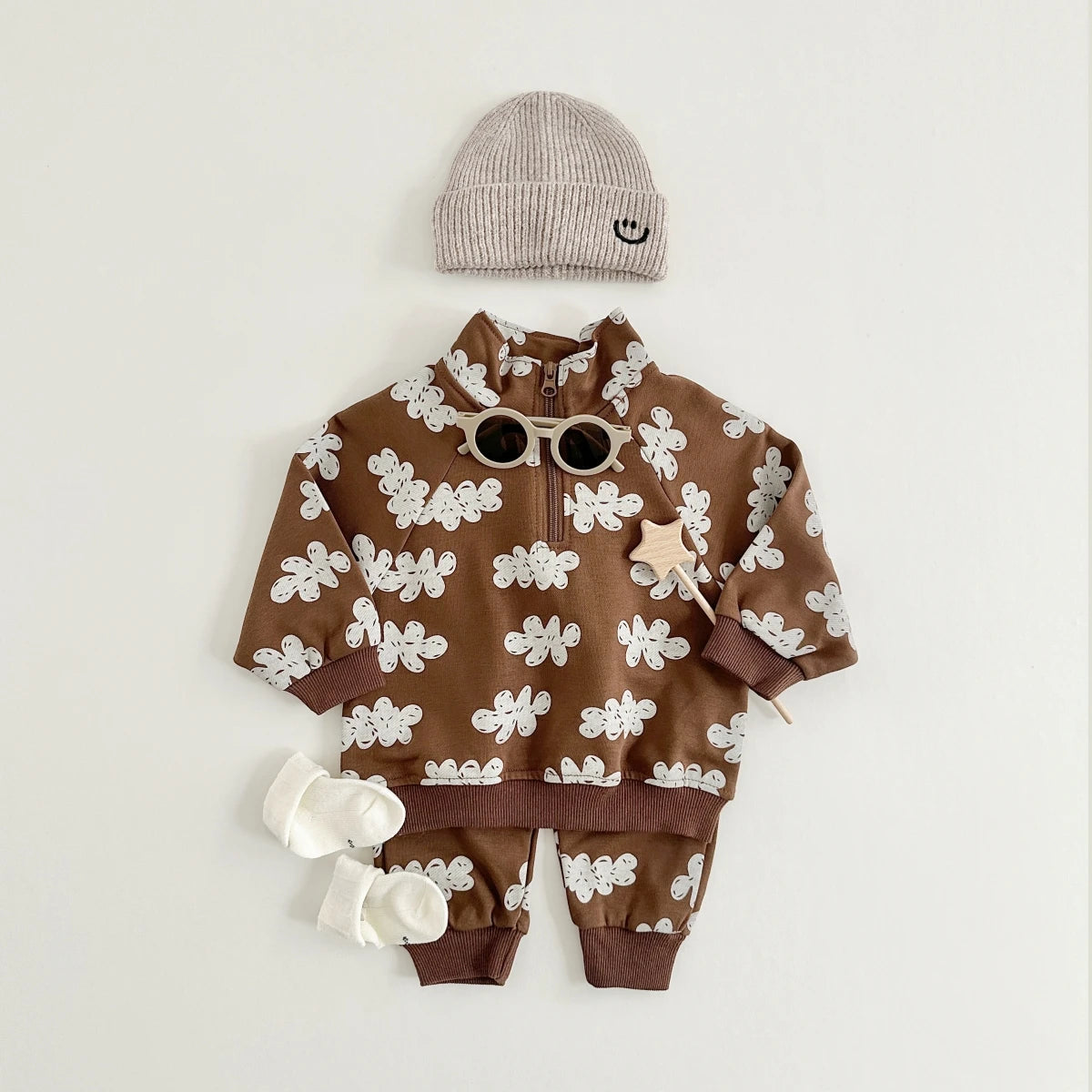 Cloud Zip Up 2pc Set