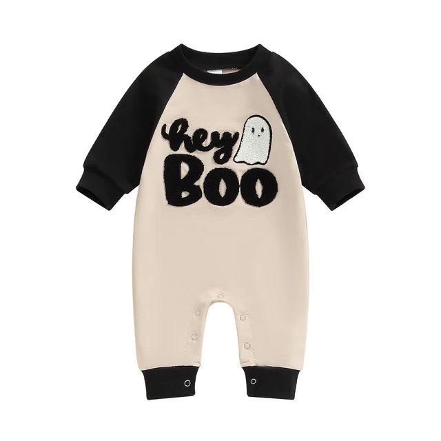 Halloween Hey Boo Onesie