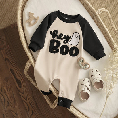 Halloween Hey Boo Onesie